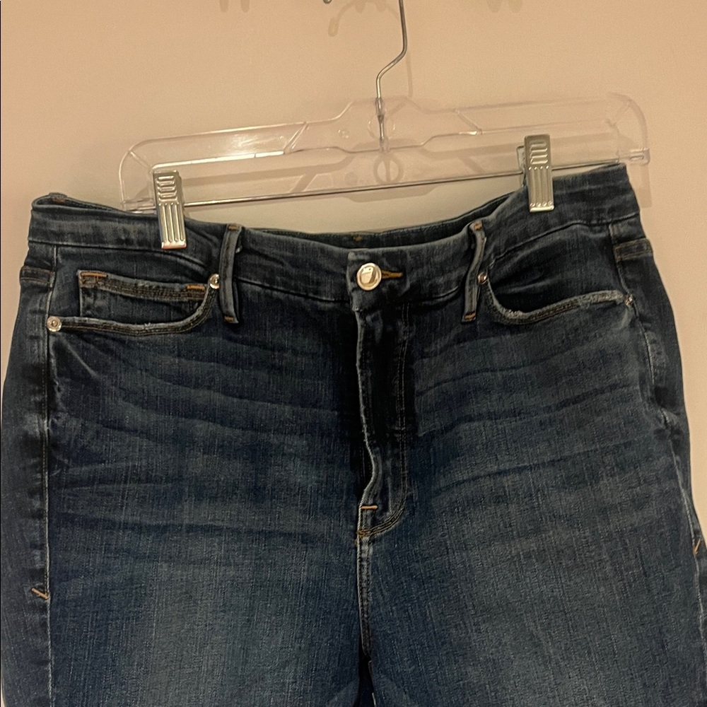 Good American Good Legs Indigo Ankle Jeans